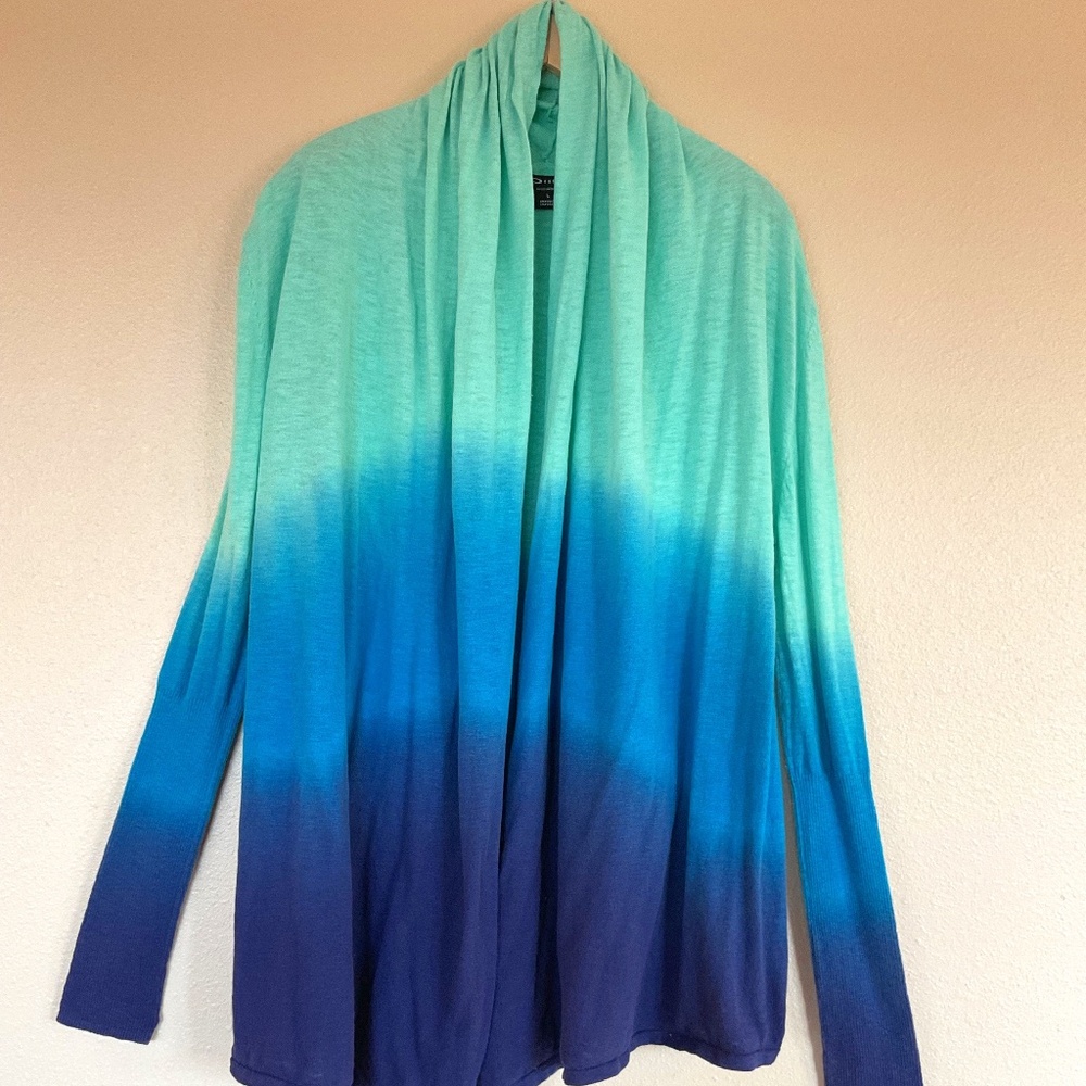 Oakley knit dip dye shrug
